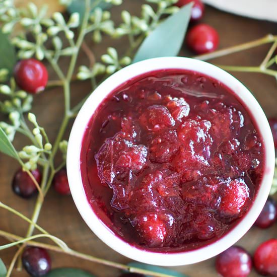 Easy Cranberry Sauce