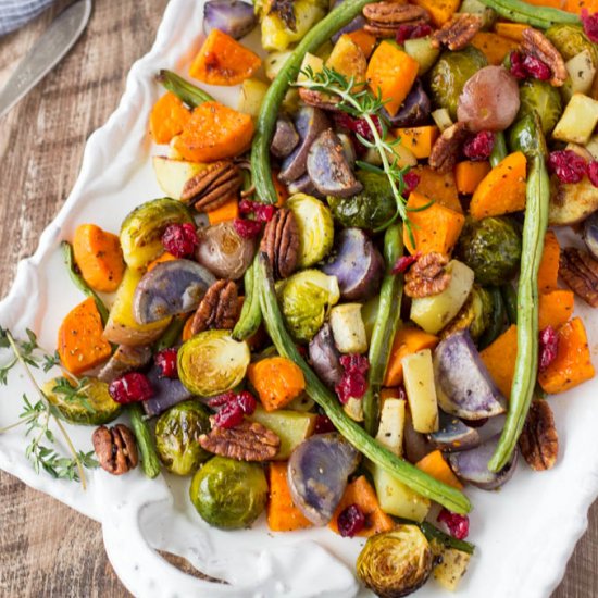 Easy Roasted Winter Vegetables