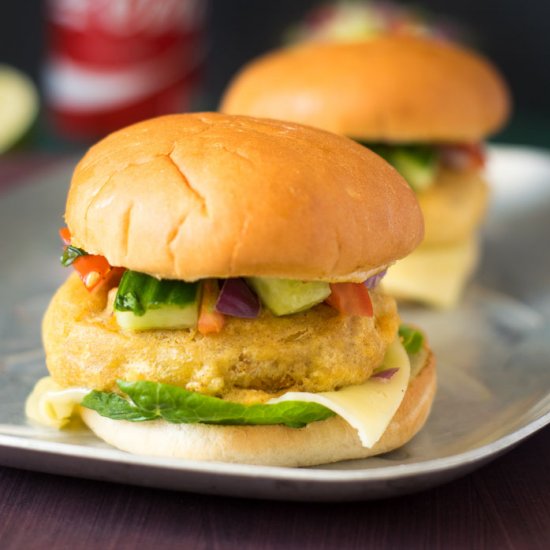 Batata Vada Burger