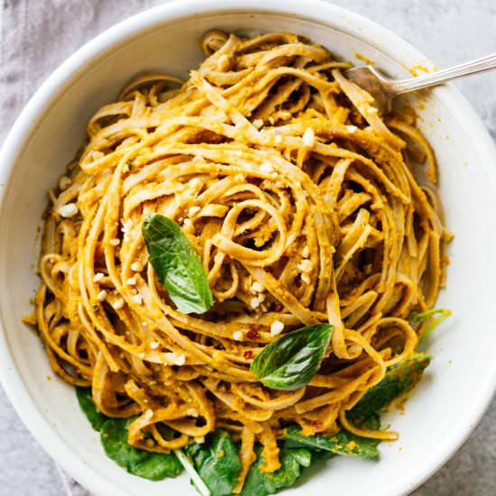 Creamy Pumpkin Pasta