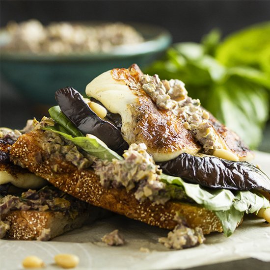 Grilled Eggplant Sandwich