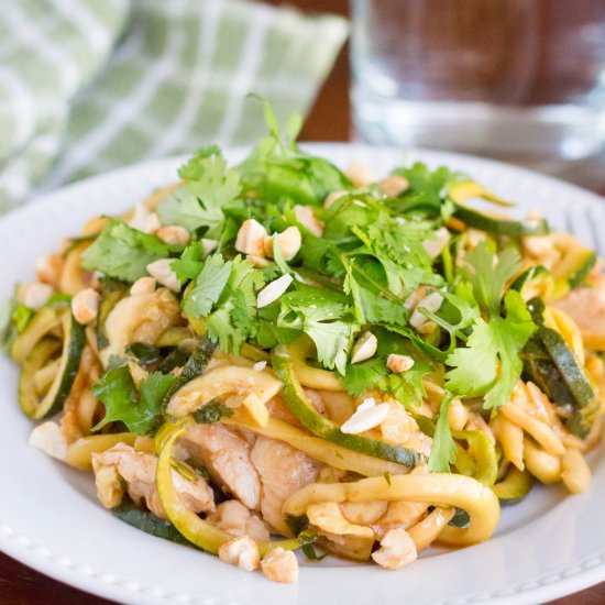 Kung Pao Chicken Zoodles