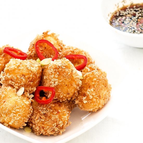 crispy chili crab balls