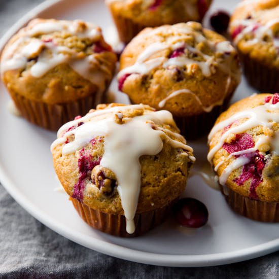 Cranberry Cardamom Muffins