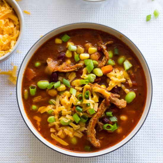 Leftover Turkey Chili