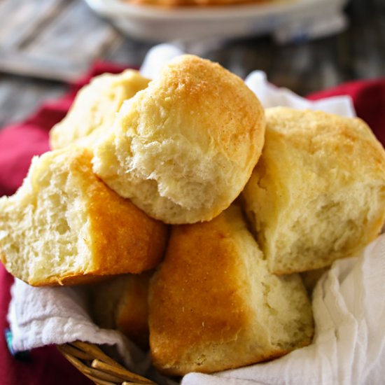 Sweet Potato Dinner Rolls