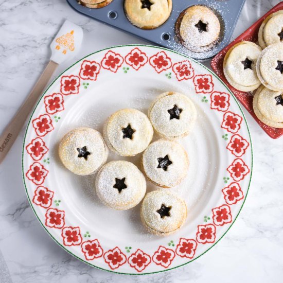 Mince Pies with Cream Cheese Pastry