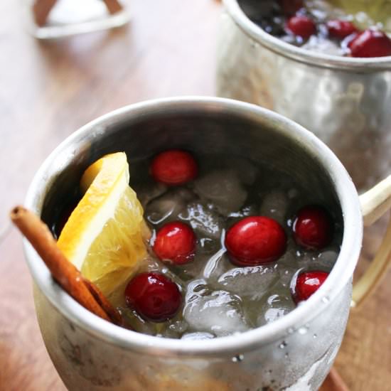 Holiday Mules + Homemade Syrup