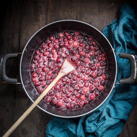 Cranberry Pomegranate Sauce