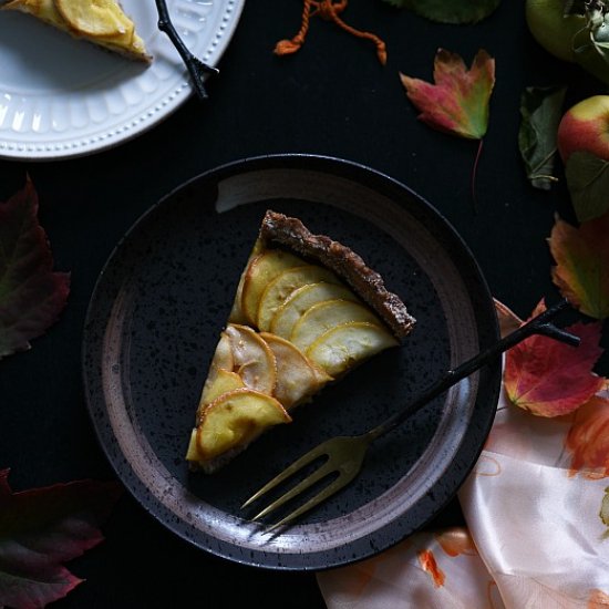 Apple Almond Tart