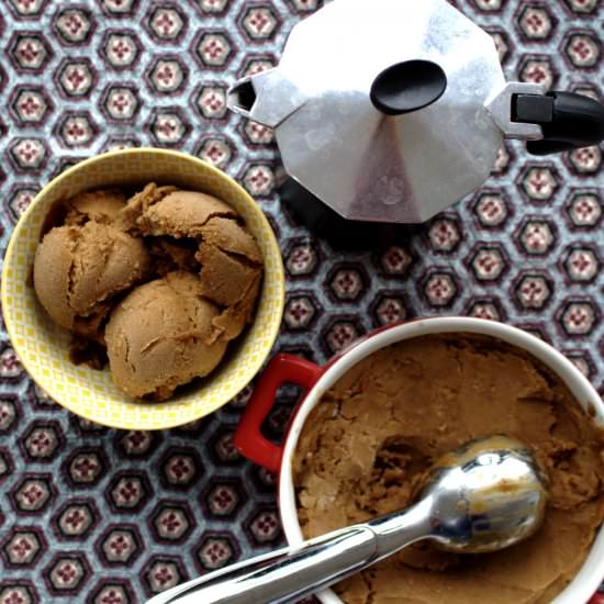 Banana & Espresso Sorbet