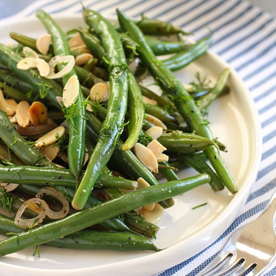 Apple Cider Green Beans