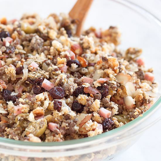 Cuban-Style Thanksgiving Stuffing