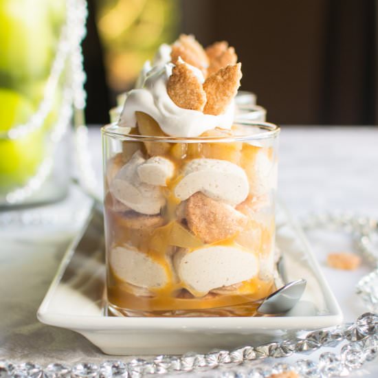 Caramel Apple Pie Parfaits