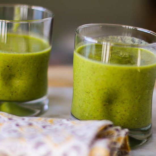 Hawaiian Smoothie with Greens