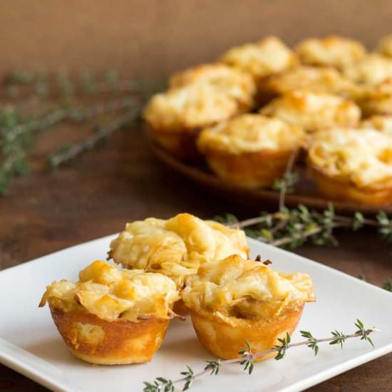 French Onion Tartlets