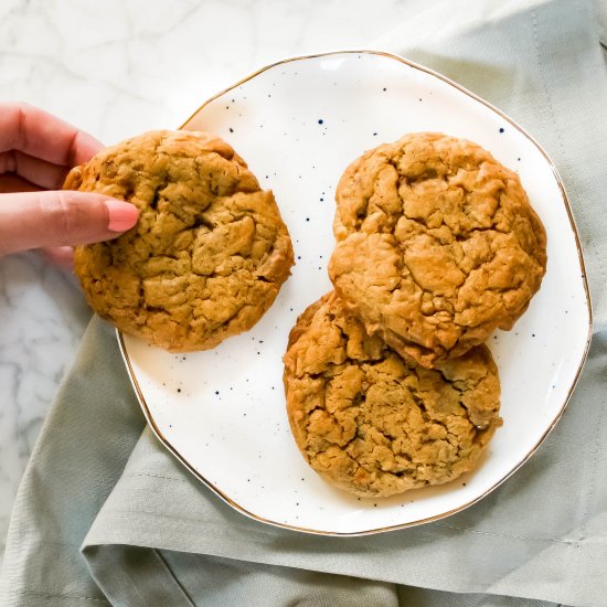 Toffee Crunch Pudding Cookies