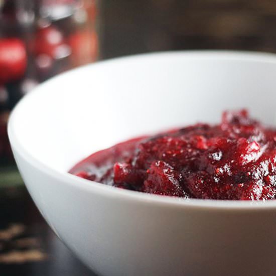 Ginger Cranberry Sauce