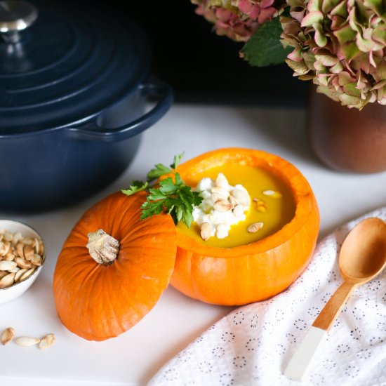 Spiced Sweet Potato Soup