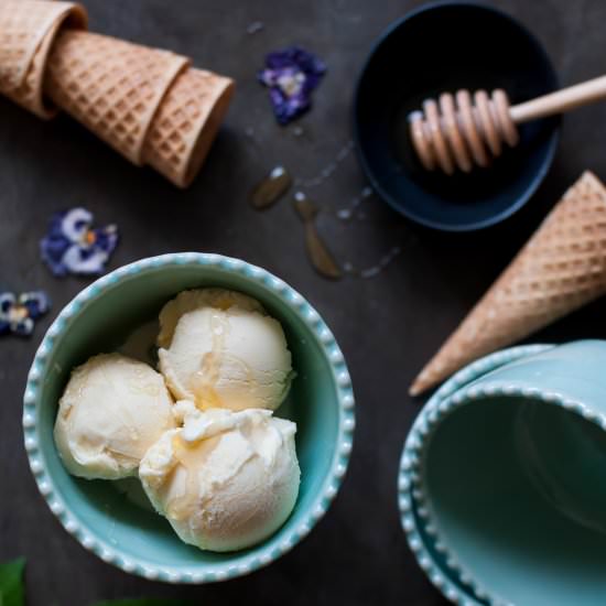 Honey Miso Ice Cream