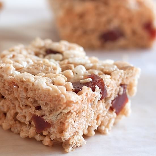 Guava Rice Krispie Treats