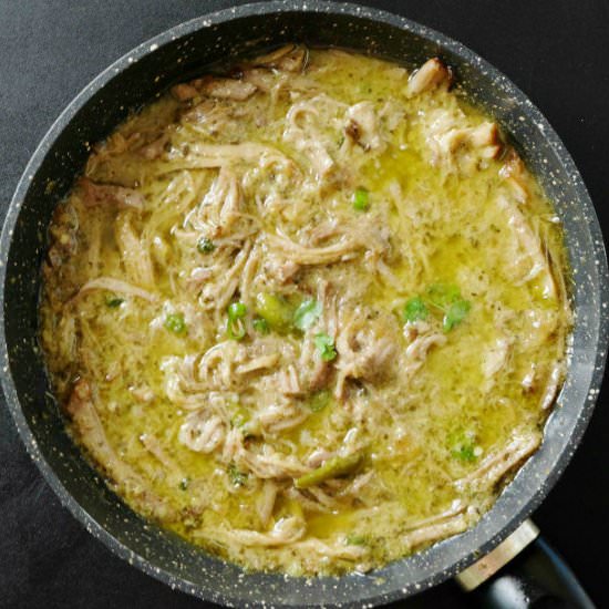 Pulled Pork Green Chili Recipe