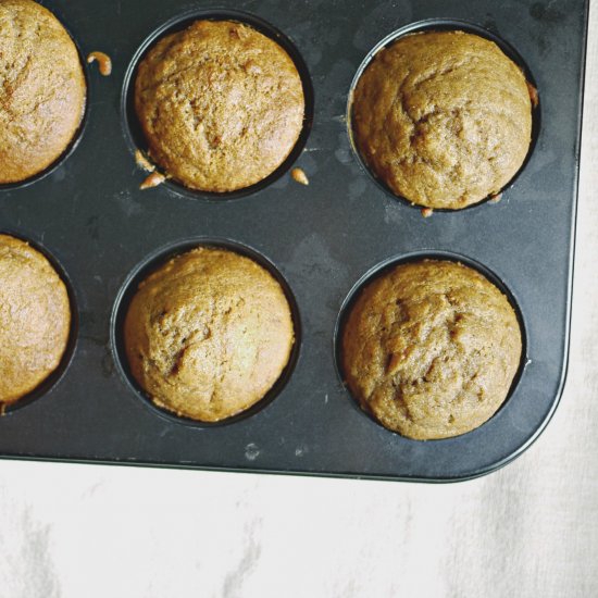 Banana Cinnamon Muffins