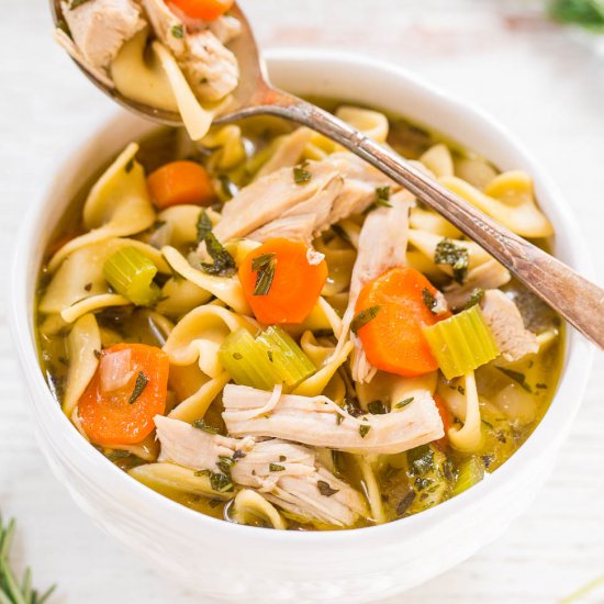 Easy 30-Minute Turkey Noodle Soup