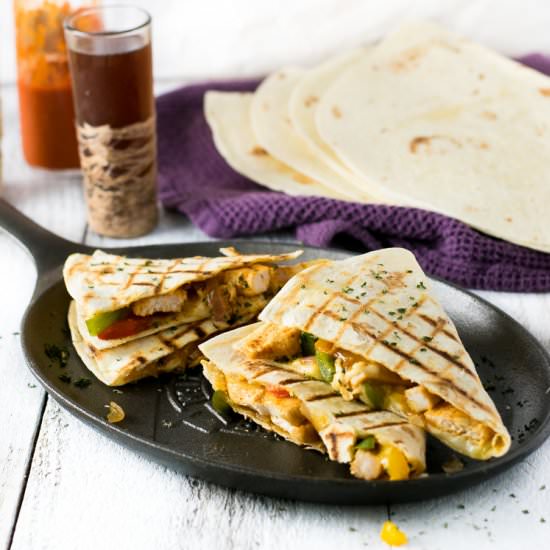 Chicken Fajita Quesadilla