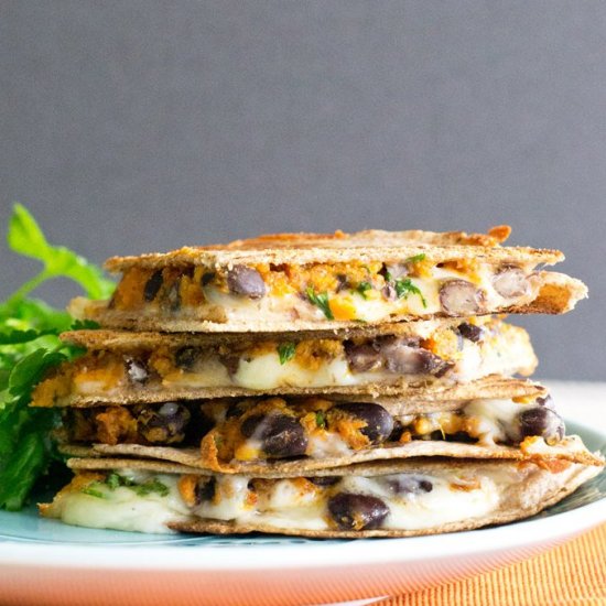 Sweet Potato Quesadillas