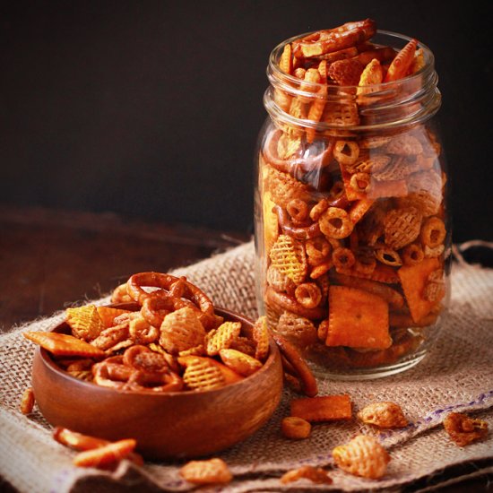 Crock Pot Snack Mix