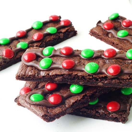 Chewy Chocolate Brownie Bark