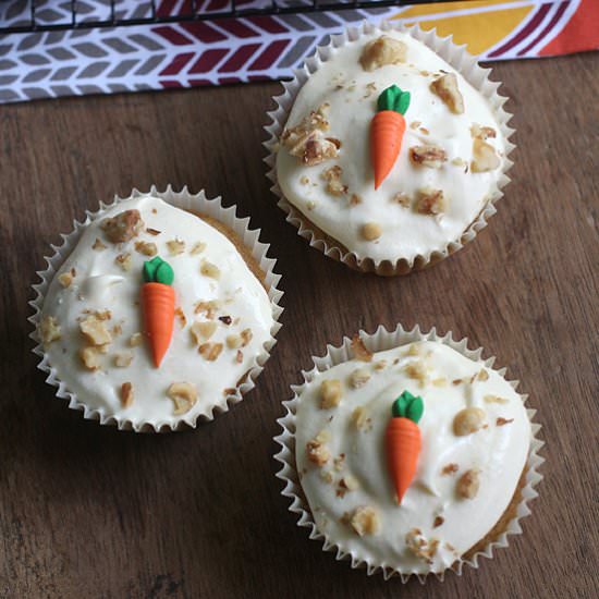 Carrot Cake Cupcakes