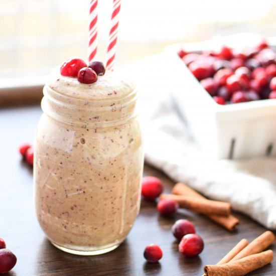 Orange Cranberry Protein Smoothie