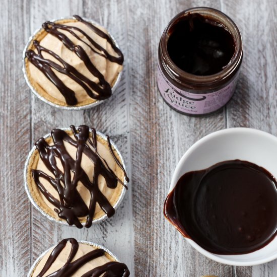 Mini Pumpkin Ice Cream Pies