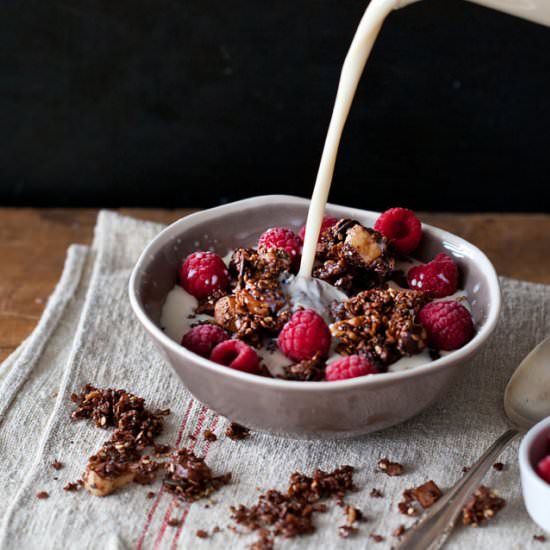 Crunchy Chocolate Granola