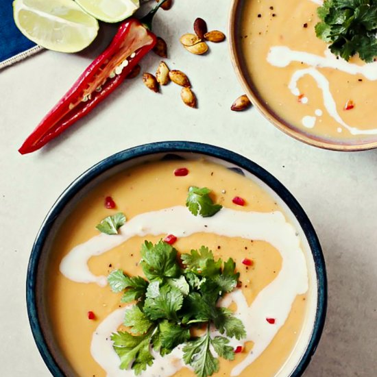 Butternut Squash and Coconut Soup