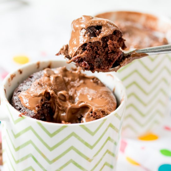 Nutella Mug Cake