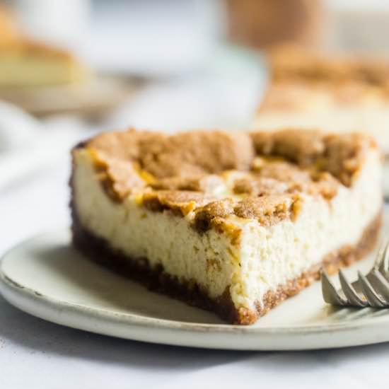 GF Snickerdoodle Cheesecake