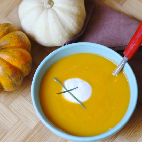 Butternut Cider Chipotle Soup