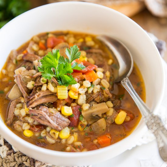 Beef and Barley Soup