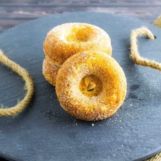 Apple Cider Cake Mix Donuts