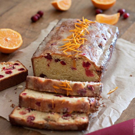 Cranberry Citrus Pound Cake