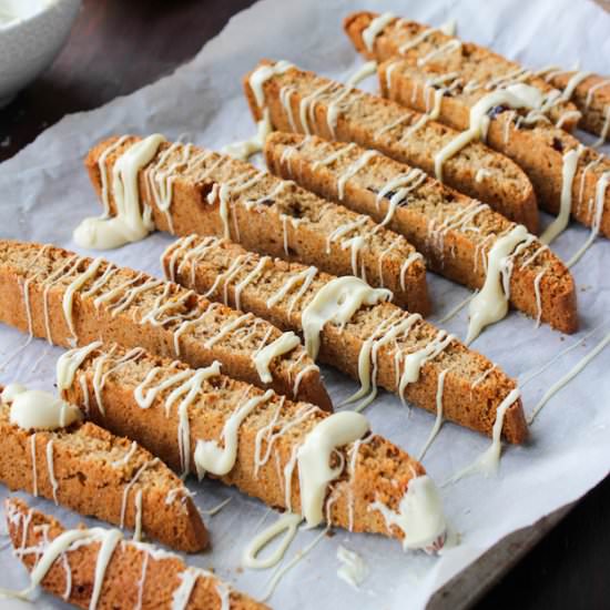 Cranberry Orange Biscotti