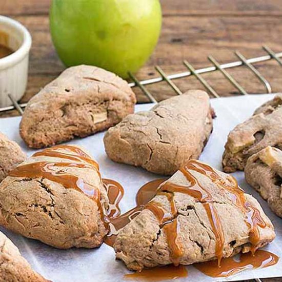 Caramel Apple Scones