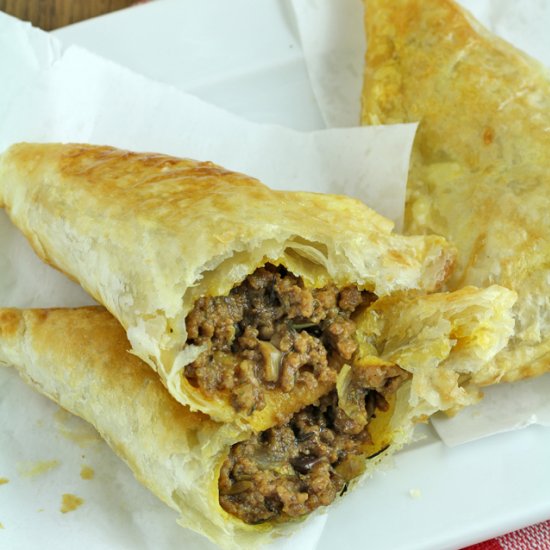 Spicy Beef Jamaican Patties