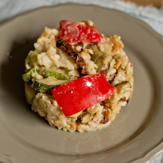 Risotto with Grilled Vegetables