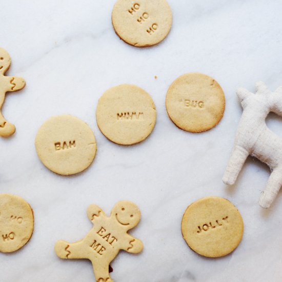 Spiced Shortbread Cookies (gf)