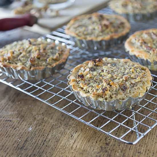 Creamy Walnut Tartlets