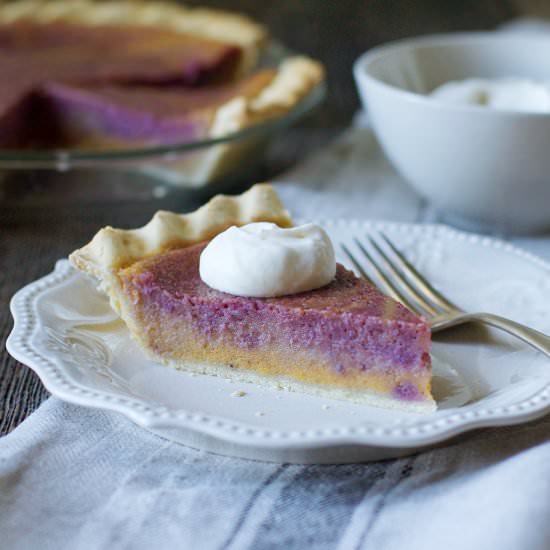 Tri-Colored Sweet Potato Pie {GF}